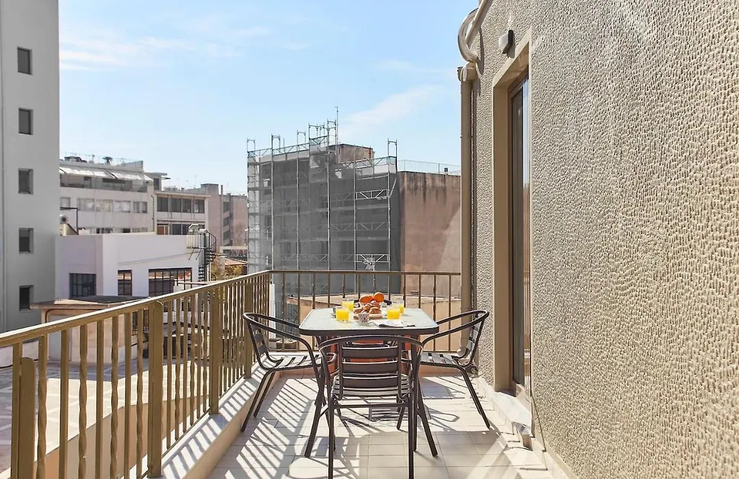 Spacious Suite W. Huge Balcony + Acropolis View-1